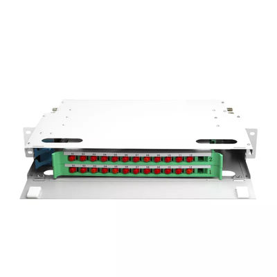 FTTH 1U Kern der Faser-Platten-24 19 Einheit der Zoll-Gestell-Schalttafel-ODF