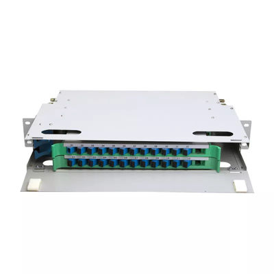 FTTH 1U Kern der Faser-Platten-24 19 Einheit der Zoll-Gestell-Schalttafel-ODF