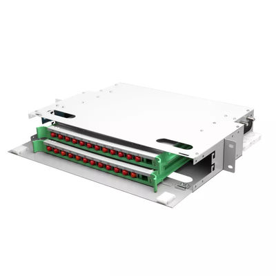 FTTH 1U Kern der Faser-Platten-24 19 Einheit der Zoll-Gestell-Schalttafel-ODF