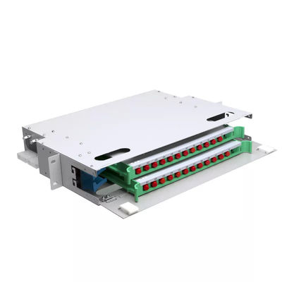 FTTH 1U Kern der Faser-Platten-24 19 Einheit der Zoll-Gestell-Schalttafel-ODF