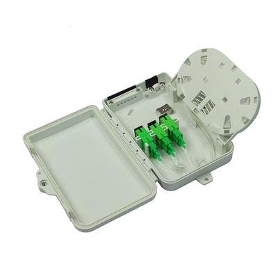 Optiklicht Grey For Telecom Inspektion SX PC+ABS der Faser-6Port anschlusskasten Sc-APC/UPC