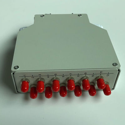 FASER-Optiklärm-Schienen-Anschlusskasten des Portlärm-12 Schienenmit St.-Adapter