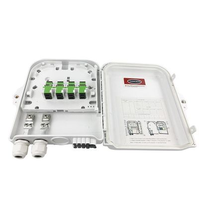Faser-Optikanschlusskasten 8Port Inspektions-Innensimplexbetrieb Sc-APC/UPC im Freien