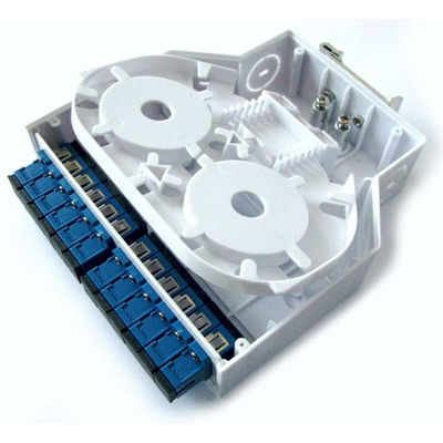Simplexbetrieb des ABS-Plastiklärm-Schienen-Berg-Glasfaser-Anschlusskasten-12 der Adapter-Lc/Upc