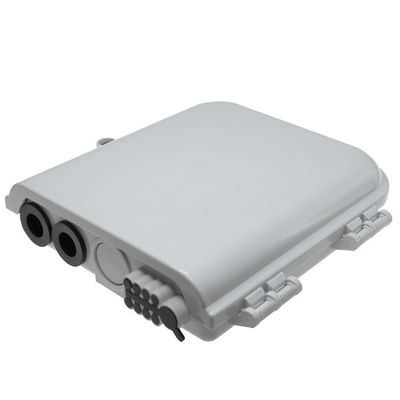 Faser-Optikanschlusskasten 8Core SM/DX SC/LC/ST/FC hellgraues/Schwarzes IP 66