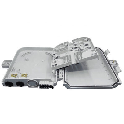 Faser-Optikanschlusskasten 8Core SM/DX SC/LC/ST/FC hellgraues/Schwarzes IP 66