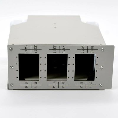 Faser-walzen Optik- Hutschiene-Anschlusskasten Stahl 12 Port-24core zu 48Core kalt