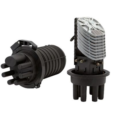Vertikaler Haubenfaser der Hauben-Faser-Optikschließungs-Spleiß-144Core 288Core optischer gemeinsamer Kasten