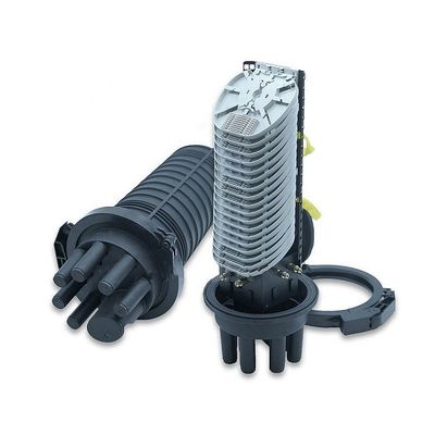 Vertikaler Haubenfaser der Hauben-Faser-Optikschließungs-Spleiß-144Core 288Core optischer gemeinsamer Kasten