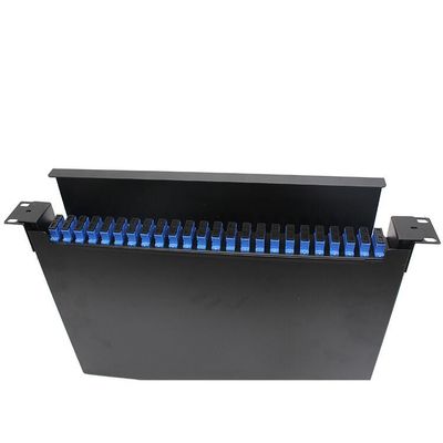 Fach-Art Schieben des Faser-Optikbeendigungs-Platten-Kasten-48 des Kern-1U