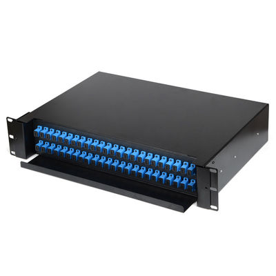 48 der Hafen-2U gleitende DuplexSchalttafel Faser-Optikeinschließung Sc-Simplexbetrieb-/LC