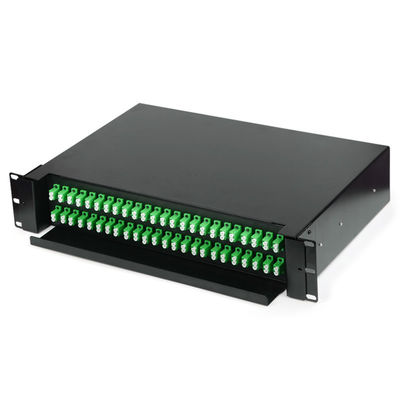 48 der Hafen-2U gleitende DuplexSchalttafel Faser-Optikeinschließung Sc-Simplexbetrieb-/LC