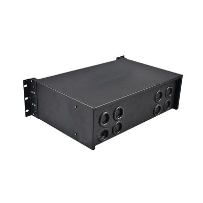 3u 3ru 19&quot; Faser-Optikgestell ODF 96 brachte Einschließungs-Fach-Art Schalttafel an