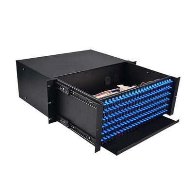 Gestell-Berg-Faser-InnenSchalttafel der Verteilungs-144core 19 aus optischen Fasern