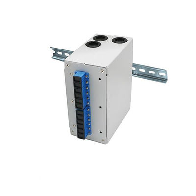 Ermöglichte Faser-verstärkende Metallkasten-Lärm-Optikschienen-und Wand-Montage 12 Adapter Sc Upc