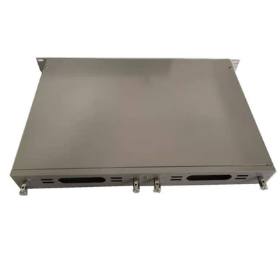 Grau 24 Port-Sc-Faser-Schalttafel-Schwingen-Art optische Verteilerplatte 1U