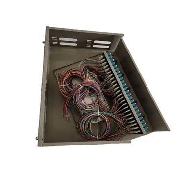der Faser-3U schwingen Optikviererkabel Schalttafel-Gestell-des Berg-288Core LC heraus Art