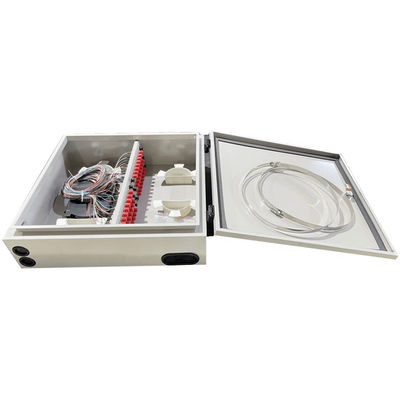 48 wasserdichter 48F LCD Adapter des Kern-Wand-Berg-Faser-Verteilerkasten-im Freien