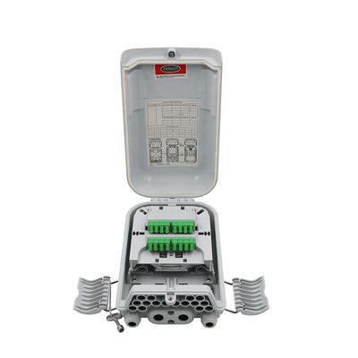 FTTx 1x8 PLC-Faser-Optikteiler-Kasten-Verteilung IP68 16Cores