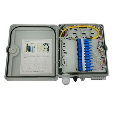 12 / 24 Portinnen-/Faser-Beendigungs-Kasten im Freien FTTH FTTX FTTB