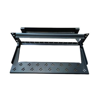 Schwarze Schalttafel-modulares Regal MPO MTP Schalttafel-96F 1U LC