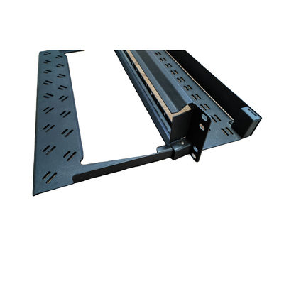 Schwarze Schalttafel-modulares Regal MPO MTP Schalttafel-96F 1U LC