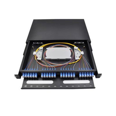 MPO Hafen Sc-Simplexbetrieb der Beendigungs-Kasten-Spleiß-Schalttafel-24 aus optischen Fasern