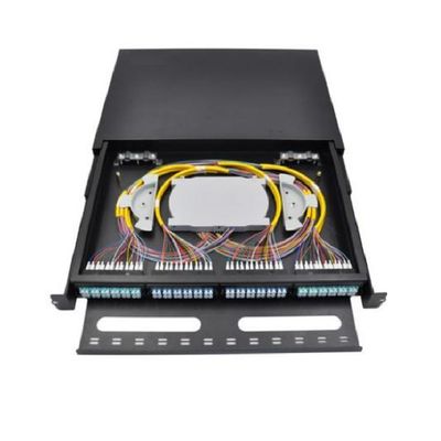 Der LC-Duplex-1U Schlitz Schalttafeln 96FO MPO MTP Faser-Schalttafel-12