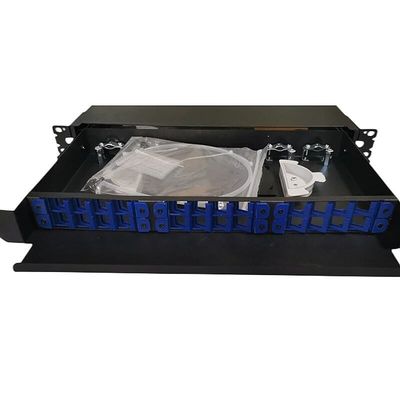 19&quot; 24 Portkern des faser-Optikschalttafel-Innengestell-Berg-1U ODF 24