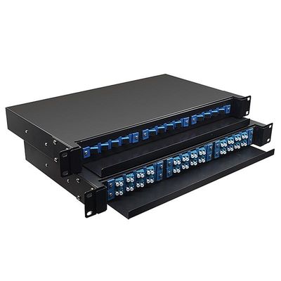 19&quot; 24 Portkern des faser-Optikschalttafel-Innengestell-Berg-1U ODF 24