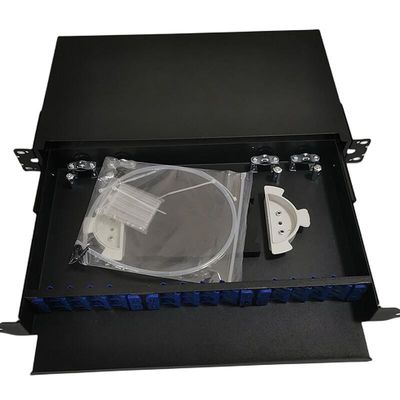 19&quot; 24 Portkern des faser-Optikschalttafel-Innengestell-Berg-1U ODF 24