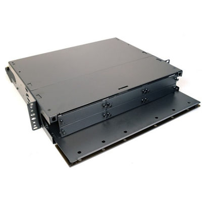 LGX 2U Adapter-Platte LC UPC der Gestell-Berg-Faser-Einschließungs-6 Schlitze 72F Duplex-6