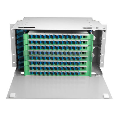Grauer Kern 72 FC- des ODF-Schalttafel-Gestell-19/Sc-Optikverteiler