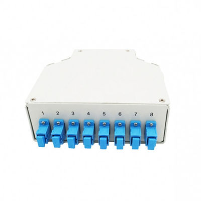 FASER-Optiklärm-Schienen-Anschlusskasten des Portlärm-8 Schienenmit Sc-/Upcadapter Singemode-Zöpfen