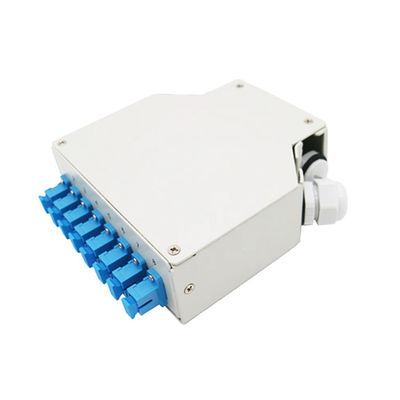 FASER-Optiklärm-Schienen-Anschlusskasten des Portlärm-8 Schienenmit Sc-/Upcadapter Singemode-Zöpfen