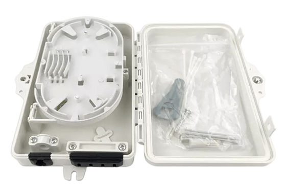 verkabelt Optikanschlusskasten Sc-Simplex-Inspektion der Faser-4Port weißes wasserdichtes IP-66