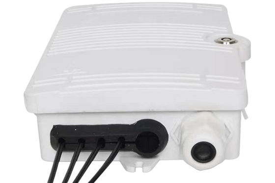 Optikinspektion weißes IP66 der Faser-4Port anschlusskasten Sc-UPC SX für Telekommunikation