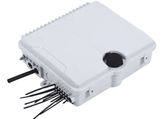 Faser-Optikanschlusskasten 12Port SC/LC/ST/FC IP-66 UPC/APC hellgraues FTTH
