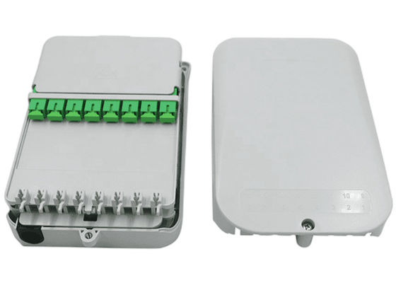 16Core Verteilerkasten UPC des Teiler-FTTH/APC-Wand-Berg hellgrau