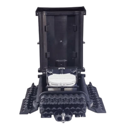 FASER-Beendigungs-Kasten-Wand-Berg-Schwarzes IP68 OM1 96Core FTTB 24 Port