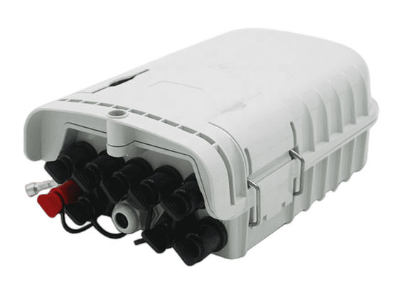 FASER-Beendigungs-Kasten Grey Optical Terminal Enclosure IP65 ABS PLC 8 Port