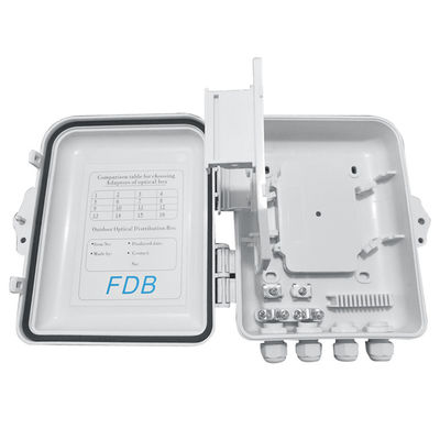 Sc 1x8 PLC-Faser-Optikteiler-Kasten IP65 12Cores an der Wand befestigt