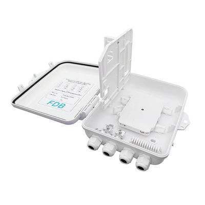 Sc 1x8 PLC-Faser-Optikteiler-Kasten IP65 12Cores an der Wand befestigt