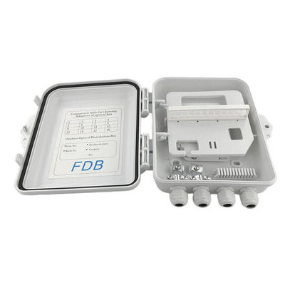 Sc 1x8 PLC-Faser-Optikteiler-Kasten IP65 12Cores an der Wand befestigt