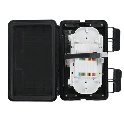 Gelenk-Einschließung der ABS Faser-Optikspleiß-Schließungs-2In horizontale des Kabel-2Out