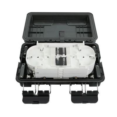 Gelenk-Einschließung der ABS Faser-Optikspleiß-Schließungs-2In horizontale des Kabel-2Out