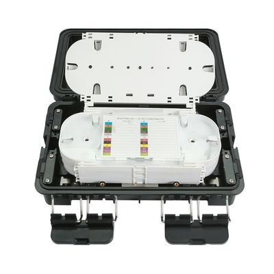 Gelenk-Einschließung der ABS Faser-Optikspleiß-Schließungs-2In horizontale des Kabel-2Out