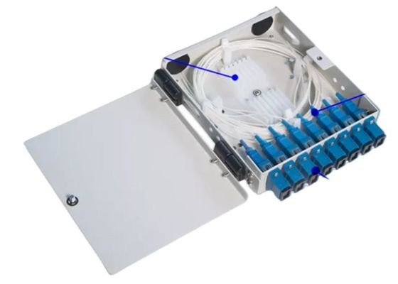 Mini Wall Mounting Box Clamshell FTTD/FTTH-Optikbeendigungs-Kasten DSL