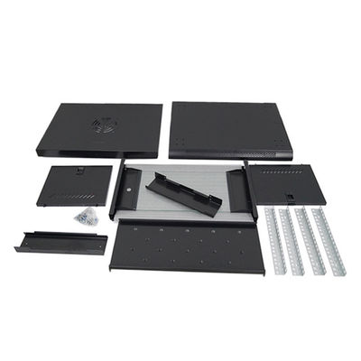 Glastür 6U des Fahrgestelle-Server-Gestell-Wand-Berg-Gestell-Kabinett-1.2mm