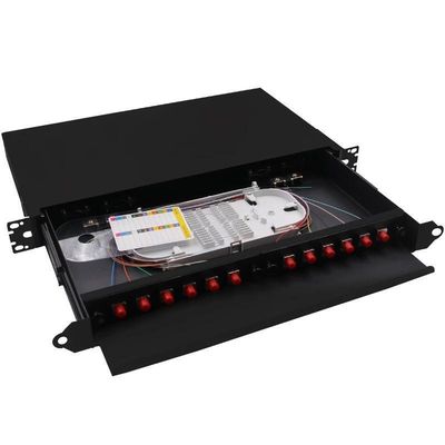 12 der Kern-Faser-ziehen Optikschalttafel-FC Zopf Gestell-des Berg-ODF aus